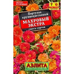 Портулак махровый Экстра, смесь окрасок Аэлита (40401): купить семена почтой в России | интернет-магазин Беккер