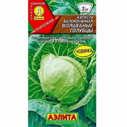 Капуста белокочанная Волшебные голубцы Аэлита (40060): купить семена почтой в России | интернет-магазин Беккер
