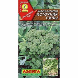 Капуста брокколи Источник силы Аэлита (40063): купить семена почтой в России | интернет-магазин Беккер