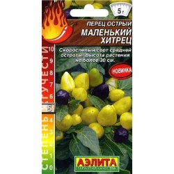 Перец острый Маленький хитрец Аэлита (40168): купить семена почтой в России | интернет-магазин Беккер