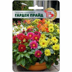 Георгины компактные Гарден Прайд Биотехника (40420): купить семена почтой в России | интернет-магазин Беккер