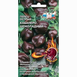 Перец острый Хабанеро шоколадный Седек (71663): купить семена почтой в России | интернет-магазин Беккер