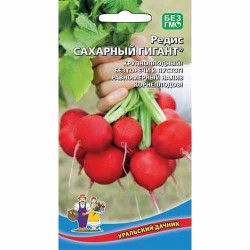 Редис Сахарный гигант Уральский дачник (94668): купить семена почтой в России | интернет-магазин Беккер