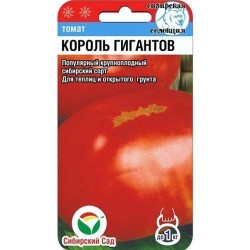 Томат Король гигантов Сибирский сад (74247): купить семена почтой в России | интернет-магазин Беккер