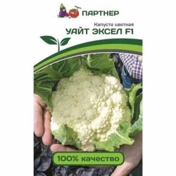 Капуста цветная Уайт Эксел F1 Партнер (81015): купить семена почтой в России | интернет-магазин Беккер