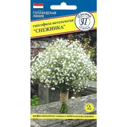 Гипсофила метельчатая Снежинка Престиж (71435): купить семена почтой в России | интернет-магазин Беккер