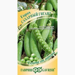 Горох Сахарный гигант Гавриш (97409): купить семена почтой в России | интернет-магазин Беккер
