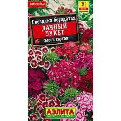 Гвоздика турецкая Дачный букет, смесь окрасок Аэлита (98925): купить семена почтой в России | интернет-магазин Беккер