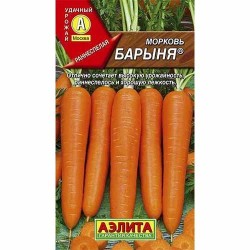 Морковь Барыня Аэлита (40101): купить семена почтой в России | интернет-магазин Беккер