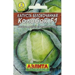 Капуста белокочанная Колобок F1 Аэлита (98265): купить семена почтой в России | интернет-магазин Беккер
