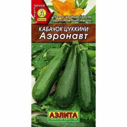 Кабачок цуккини Аэронавт Аэлита (40045): купить семена почтой в России | интернет-магазин Беккер
