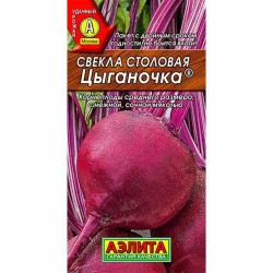 Свекла столовая Цыганочка Аэлита (40220): купить семена почтой в России | интернет-магазин Беккер