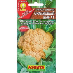 Капуста цветная Оранжевый шар F1 Аэлита (98295): купить семена почтой в России | интернет-магазин Беккер