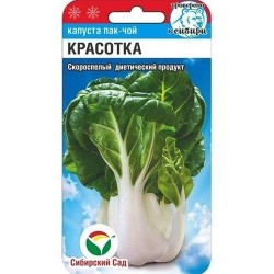 Капуста китайская пак-чой Красотка Сибирский сад (94344): купить семена почтой в России | интернет-магазин Беккер