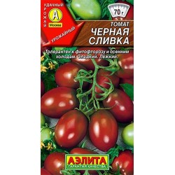 Томат Черная сливка Аэлита (98741): купить семена почтой в России | интернет-магазин Беккер