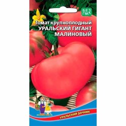 Томат Уральский гигант малиновый Уральский дачник (40708): купить семена почтой в России | интернет-магазин Беккер