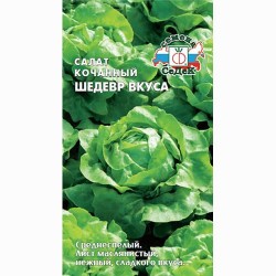 Салат кочанный Шедевр вкуса Седек (84918): купить семена почтой в России | интернет-магазин Беккер