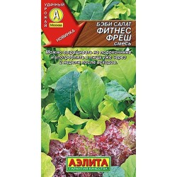 Салат бэби Фитнес фреш, смесь сортов Аэлита (98537): купить семена почтой в России | интернет-магазин Беккер