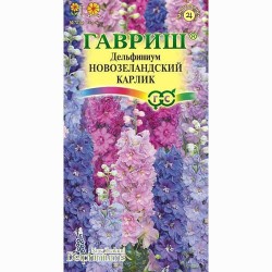 Дельфиниум махровый новозеландский Карлик, смесь окрасок Гавриш (73740): купить семена почтой в России | интернет-магазин Беккер